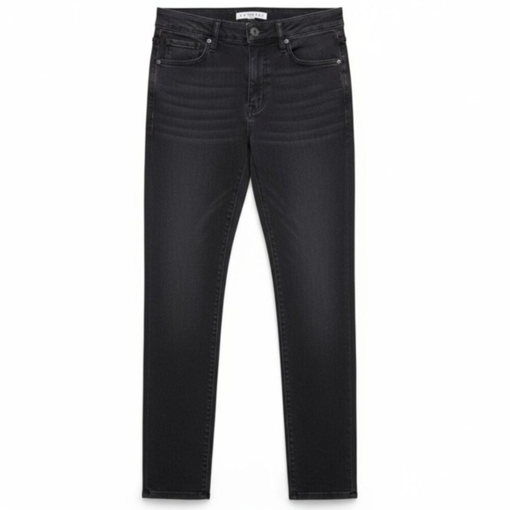 Carreli Jeans® | Angela Fit Straight Leg in Black Wash Size 28 - Picture 2 of 9